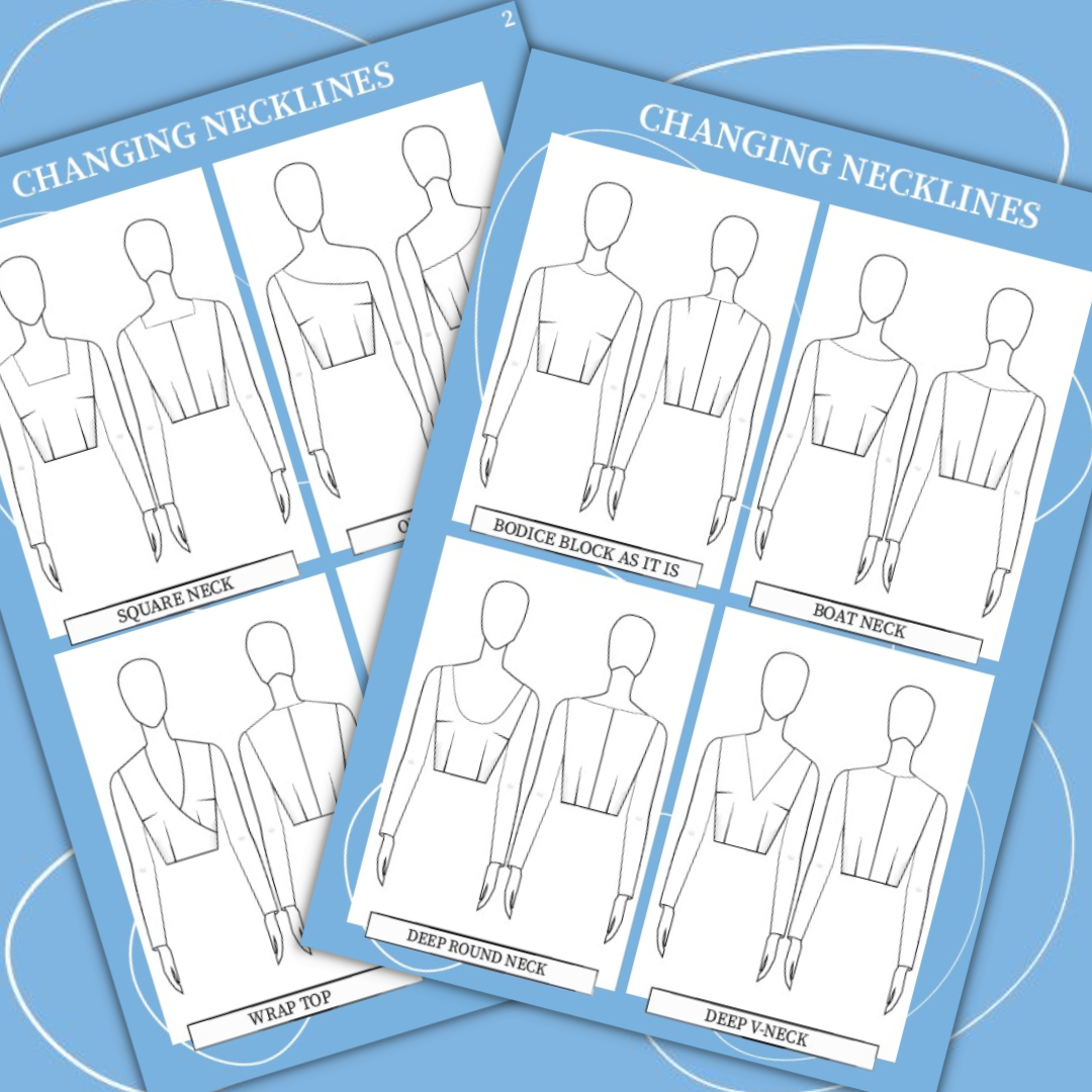 Pattern Cutting Essentials Armholes, Sleeves and Necklines Project